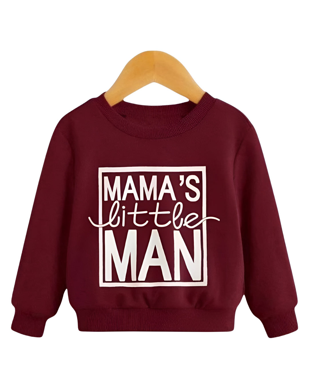 MAMA’S LITTLE MAN FLEECE SWEATSHIRT