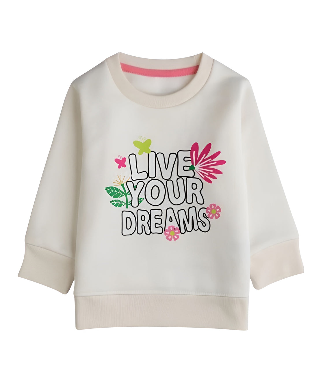 LIVE YOUR DREAMS FLEECE SWEATSHIRT