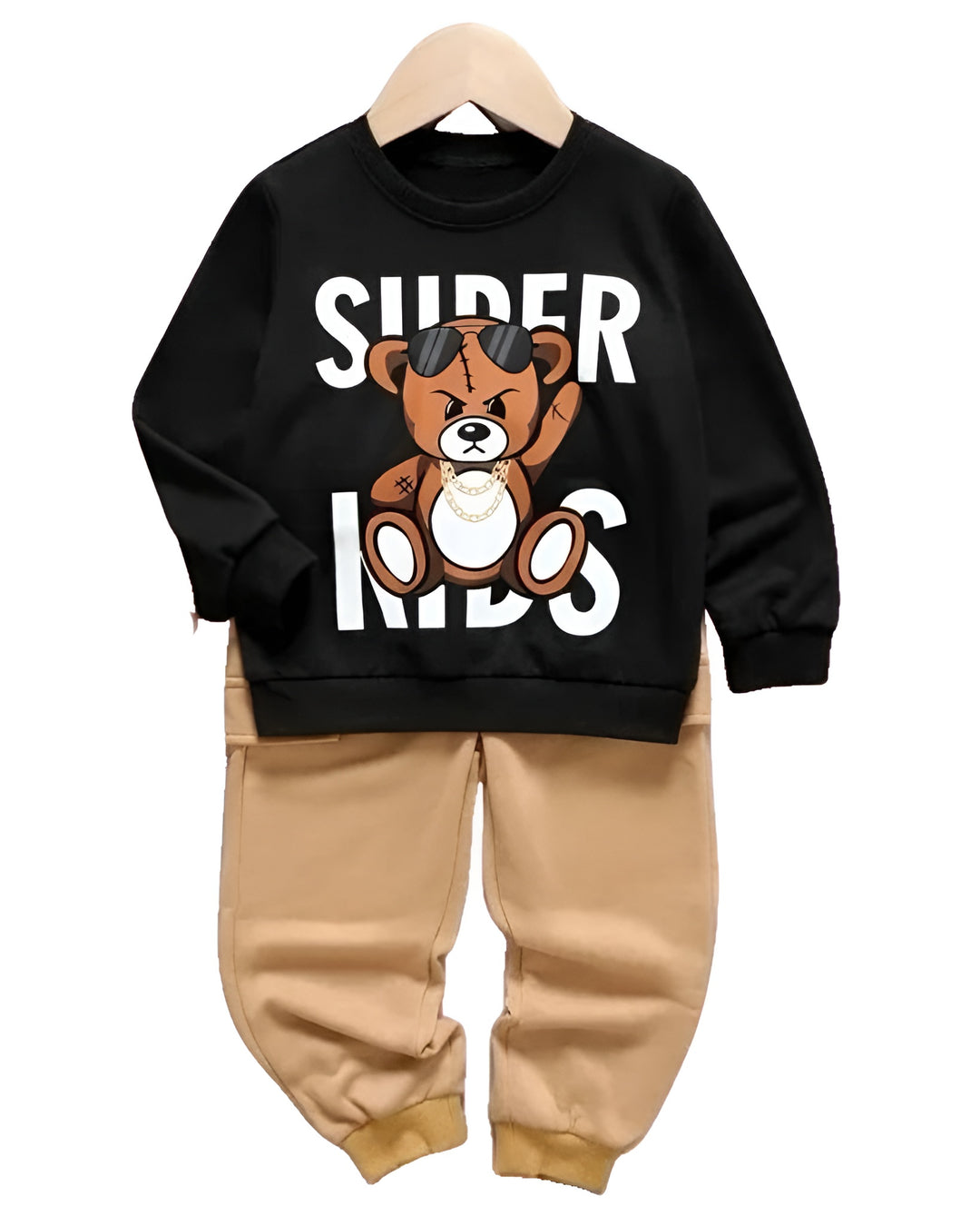 SUPER BEAR FLEECE TRACKSUIT