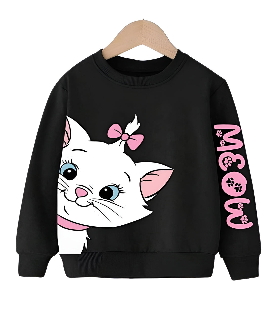 MEOW FLEECE SWEATSHIRT