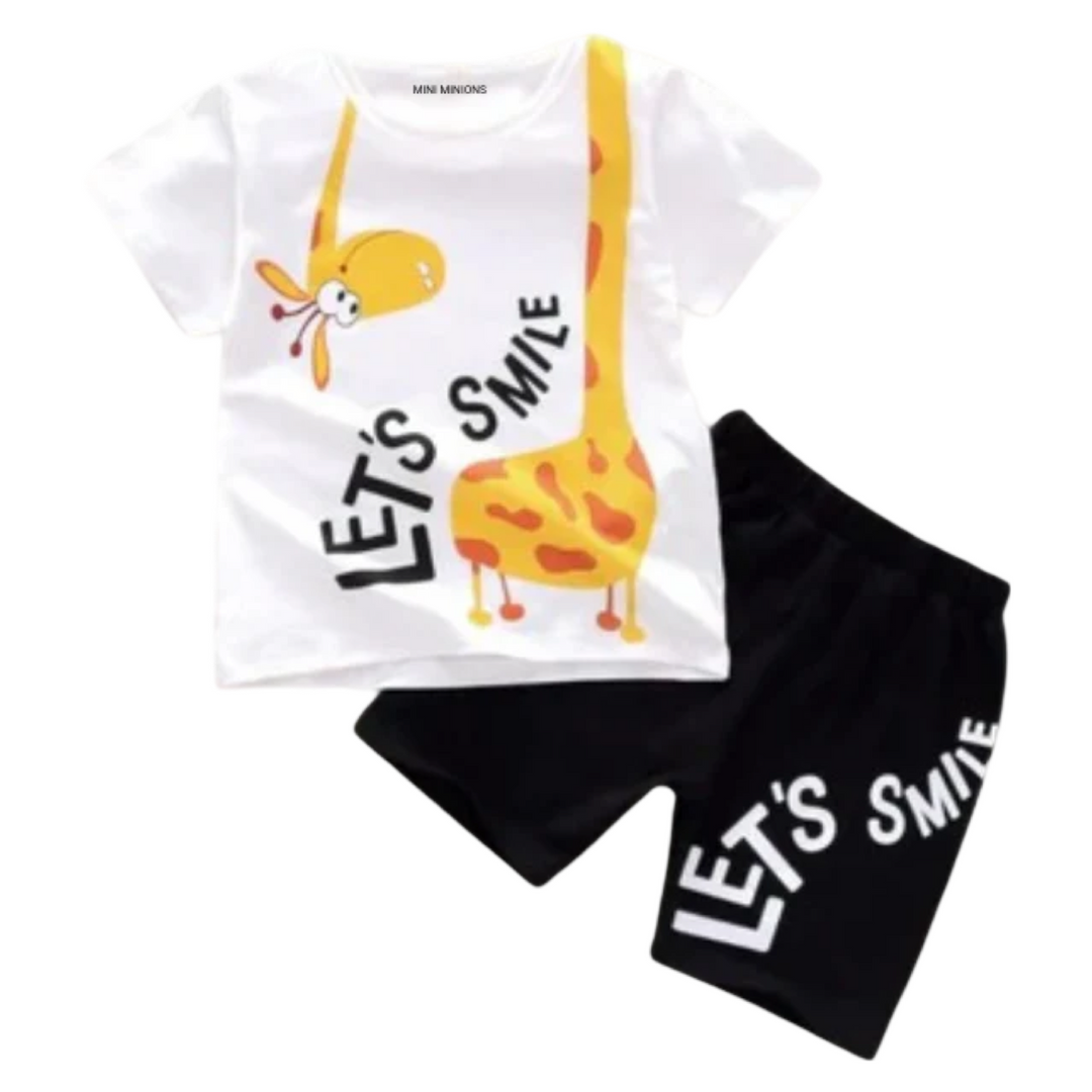 LET'S SMILE SHORT SET