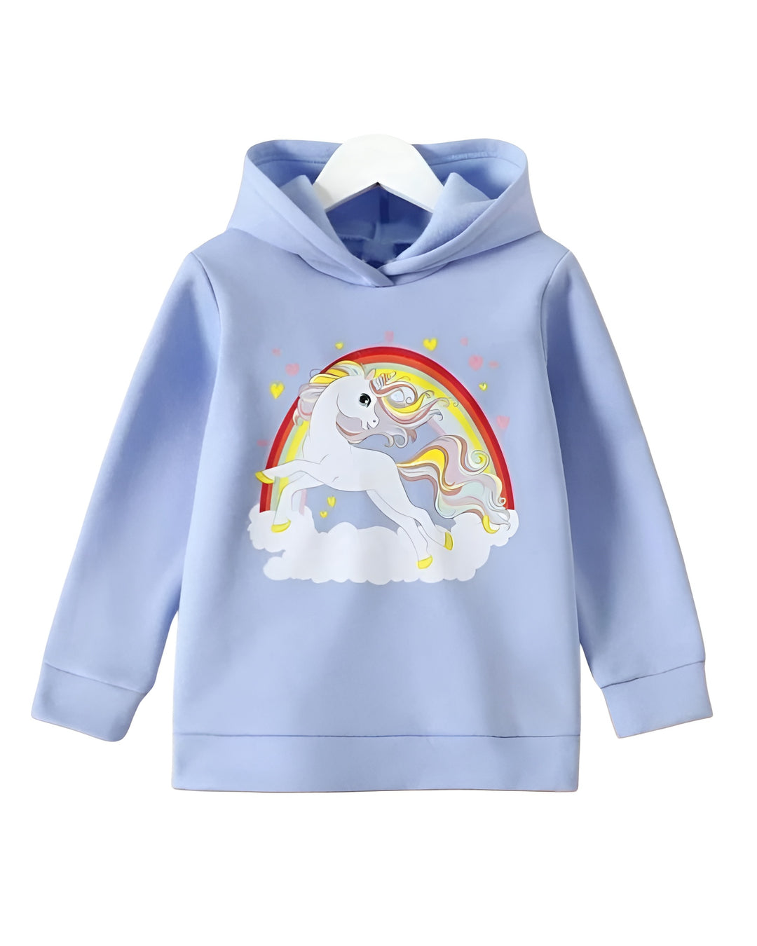RAINBOW FLEECE HOODIE