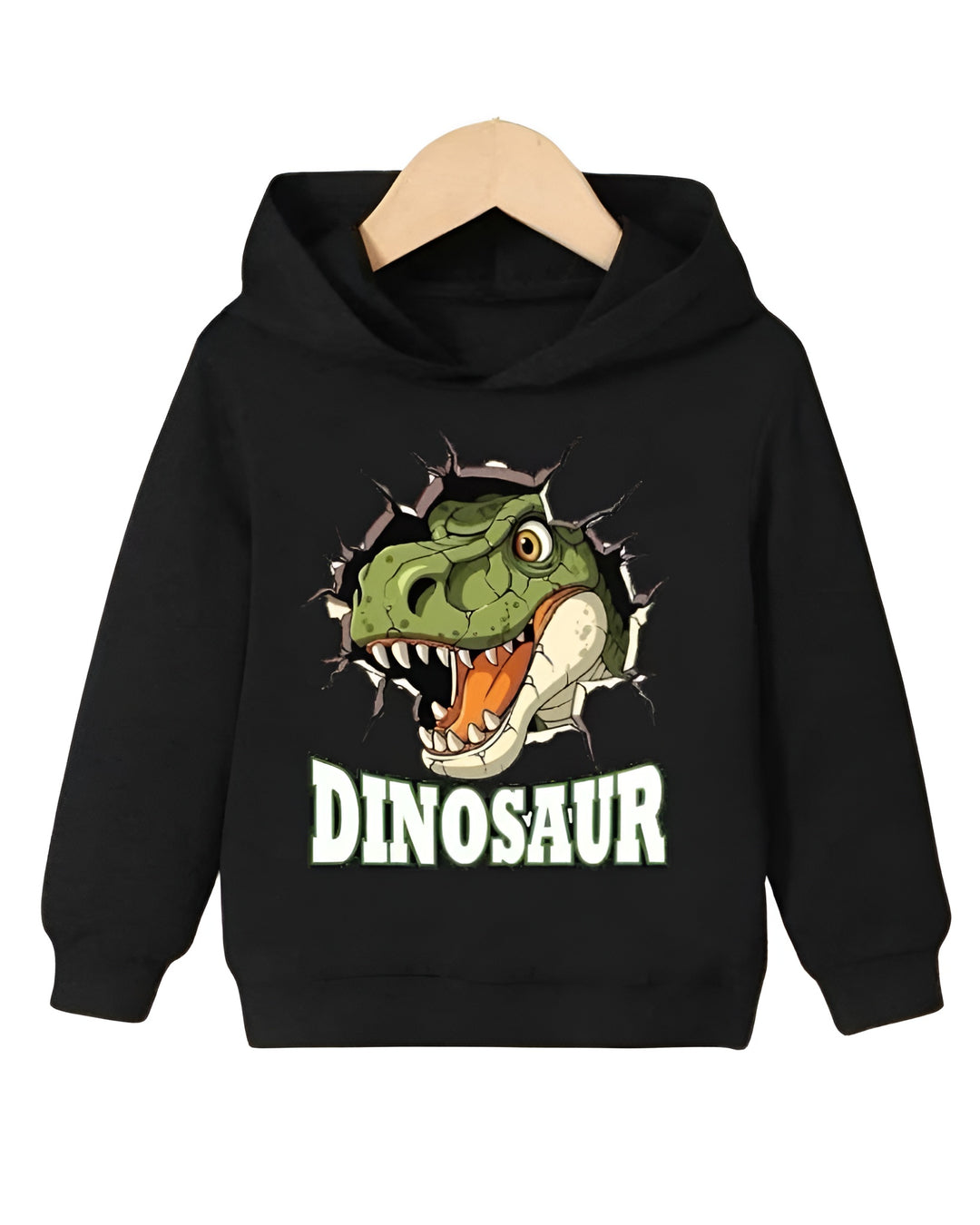 DINOSAUR FLEECE HOODIE
