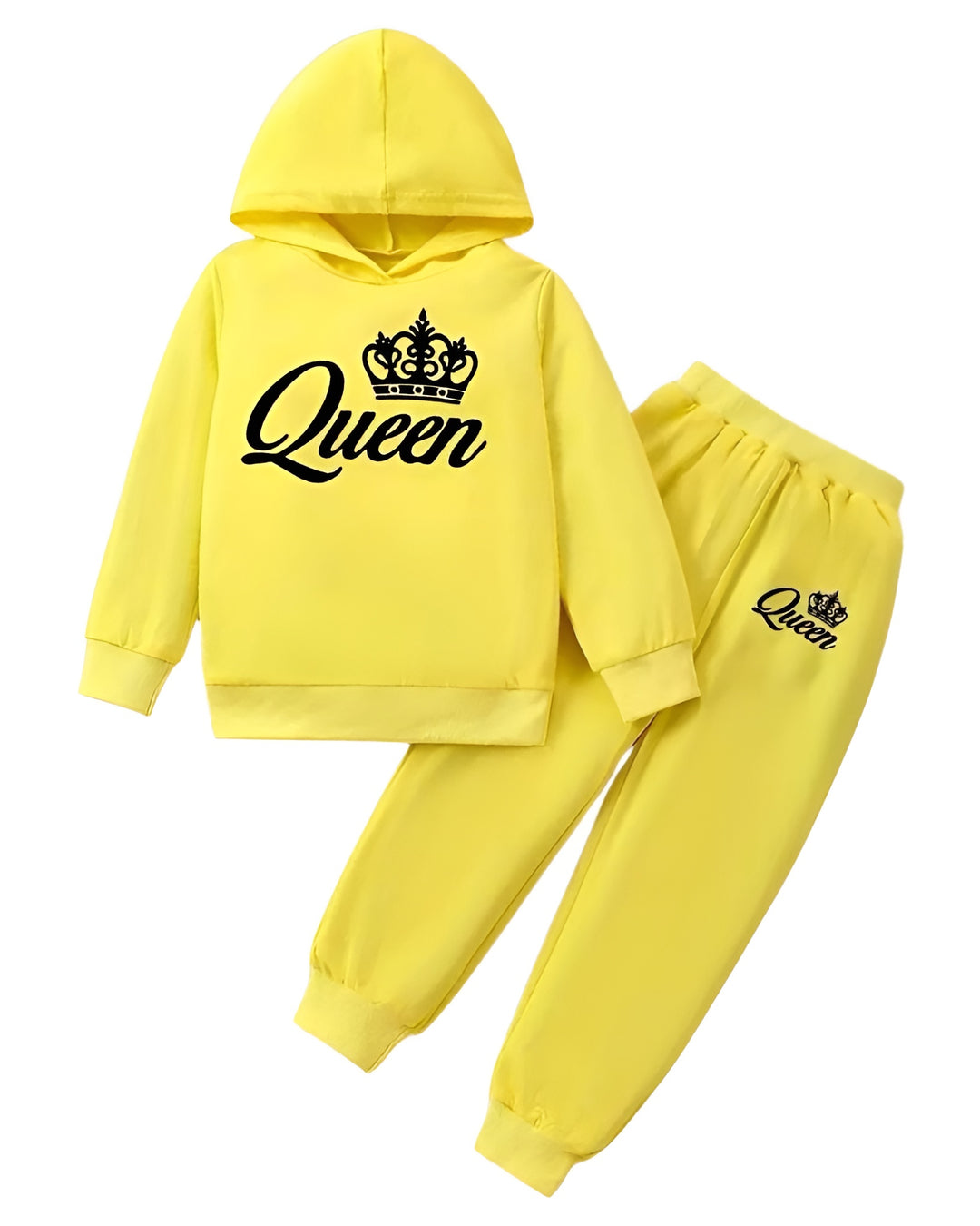 QUEEN FLEECE HOODIE TRACKSUIT