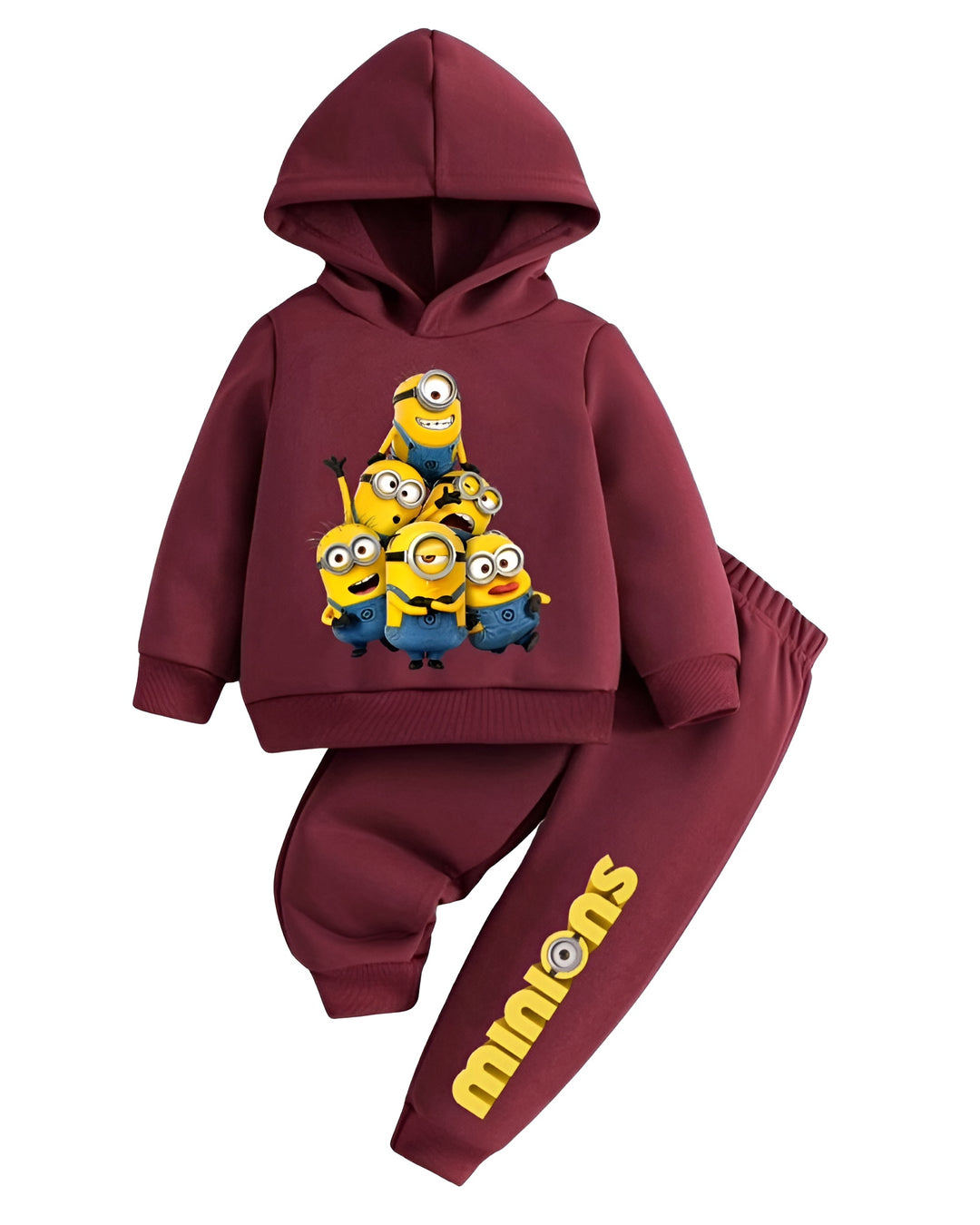 MINIONS HOODIE FLEECE TRACKSUIT