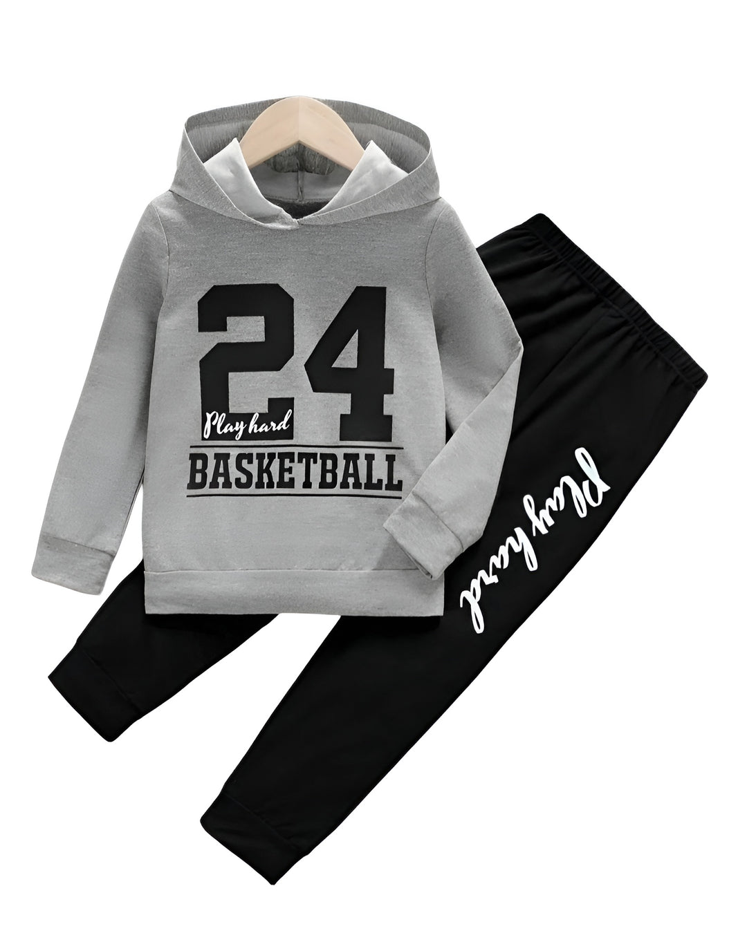 BASKET BALL FLEECE HOODIE TRACKSUIT