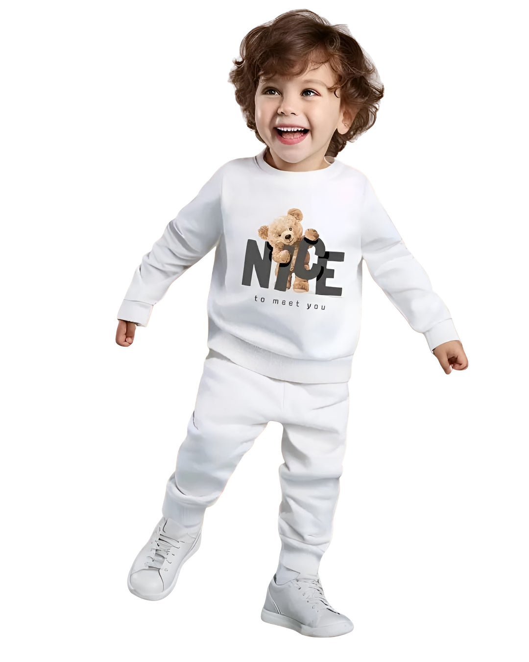 NICE BEAR FLEECE TRACKSUIT