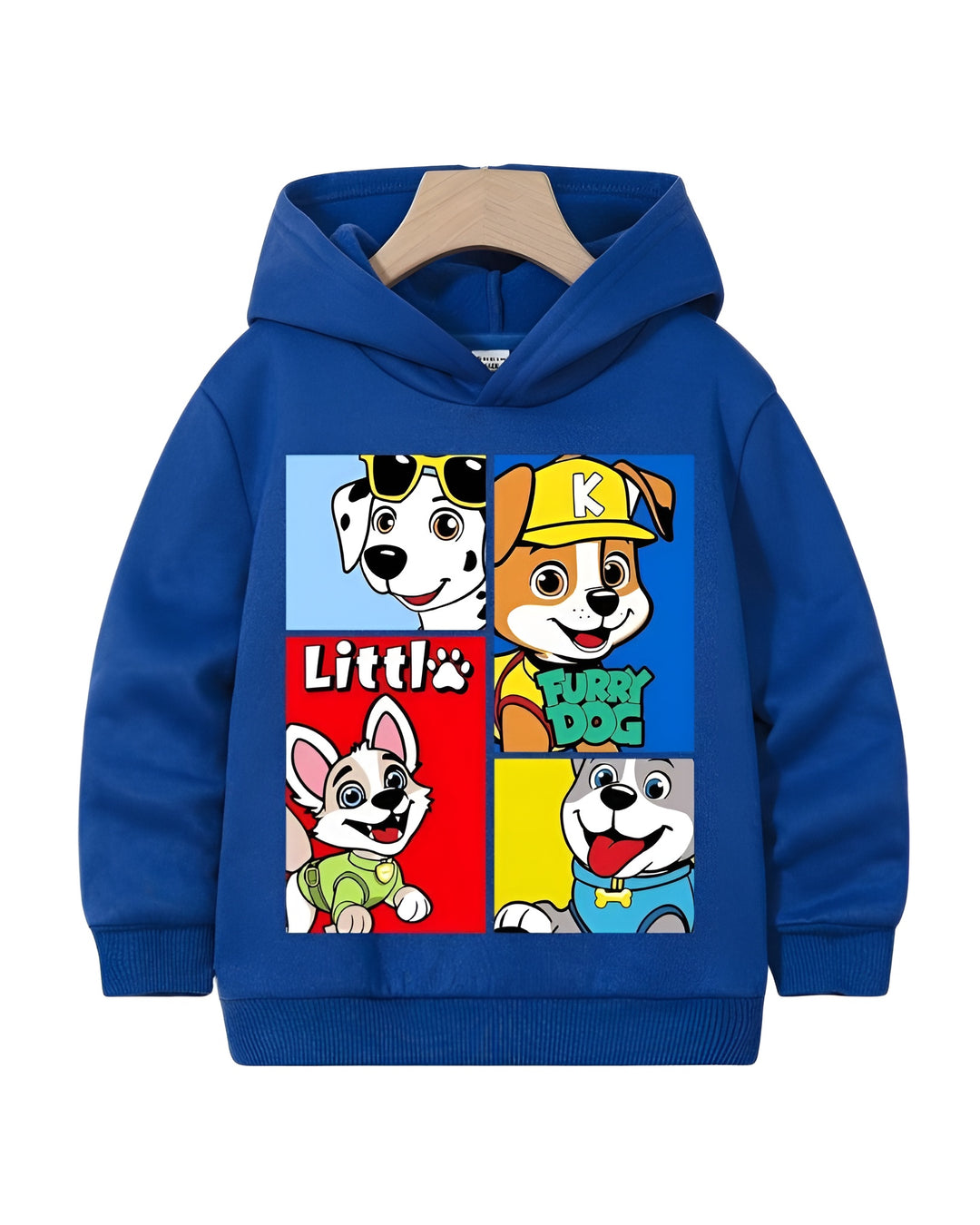 LITTLE FURRY FLEECE HOODIE