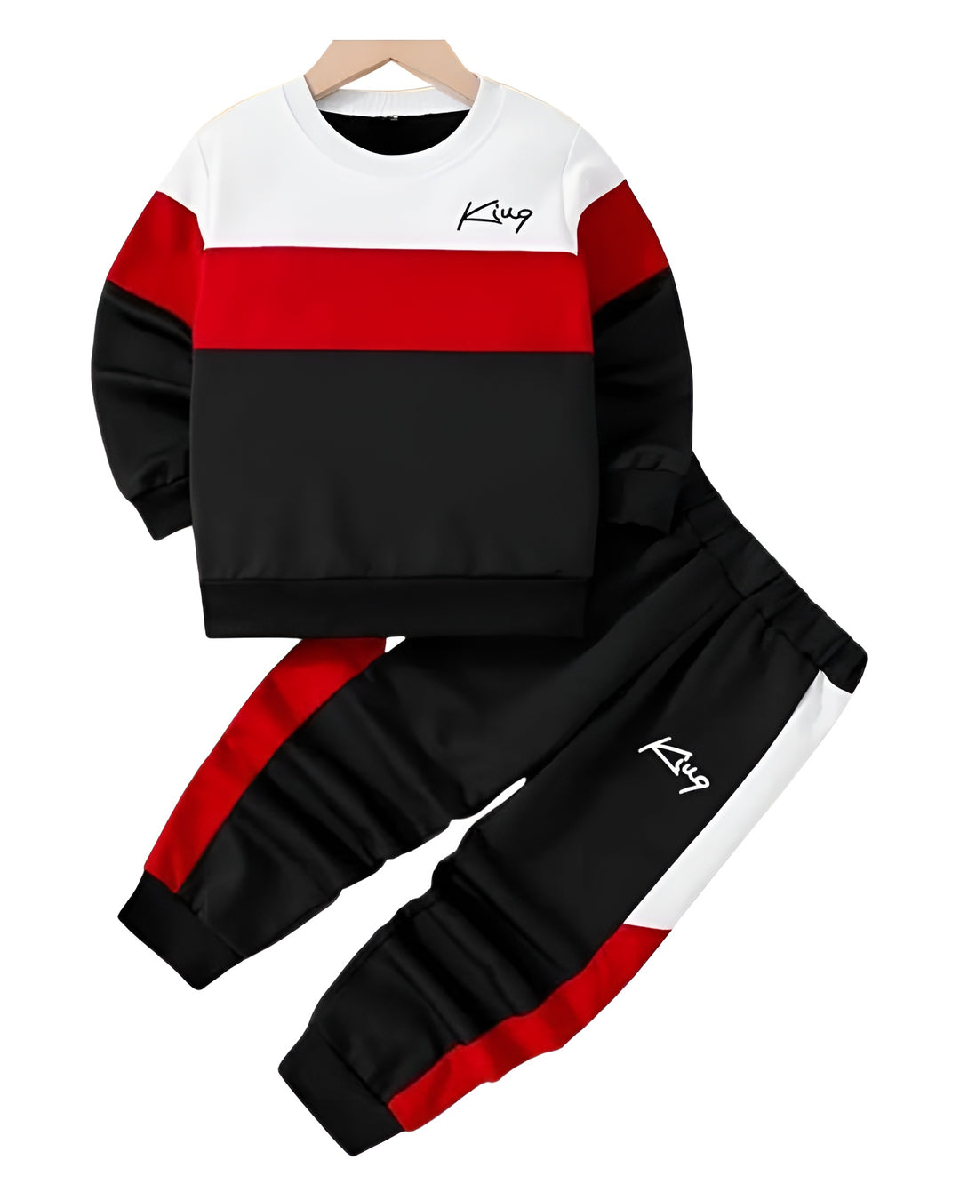 RED KING FLEECE TRACKSUIT