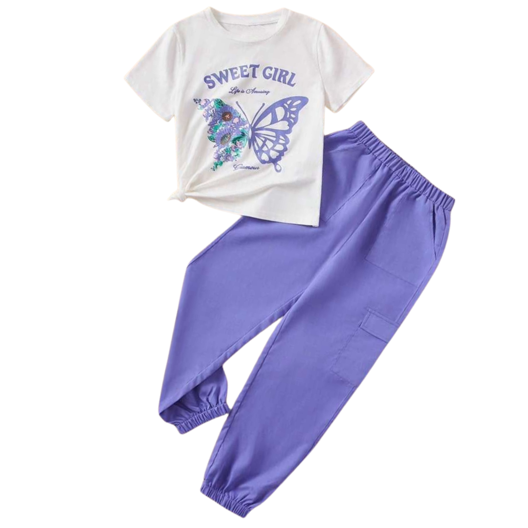 SWEET GIRL TROUSER SET