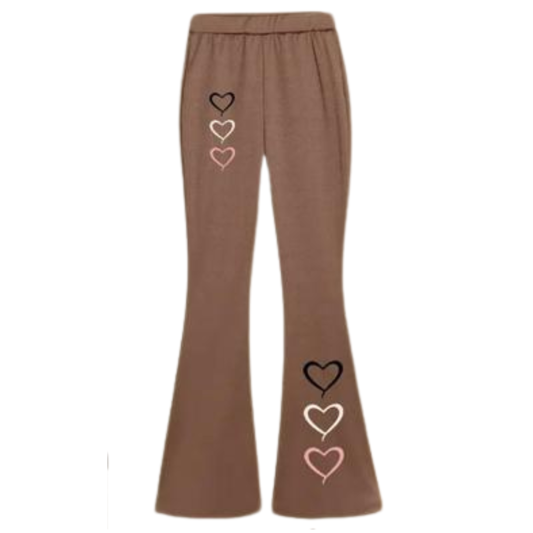 BROWN FLAPPER TROUSER (Jersey Cotton)