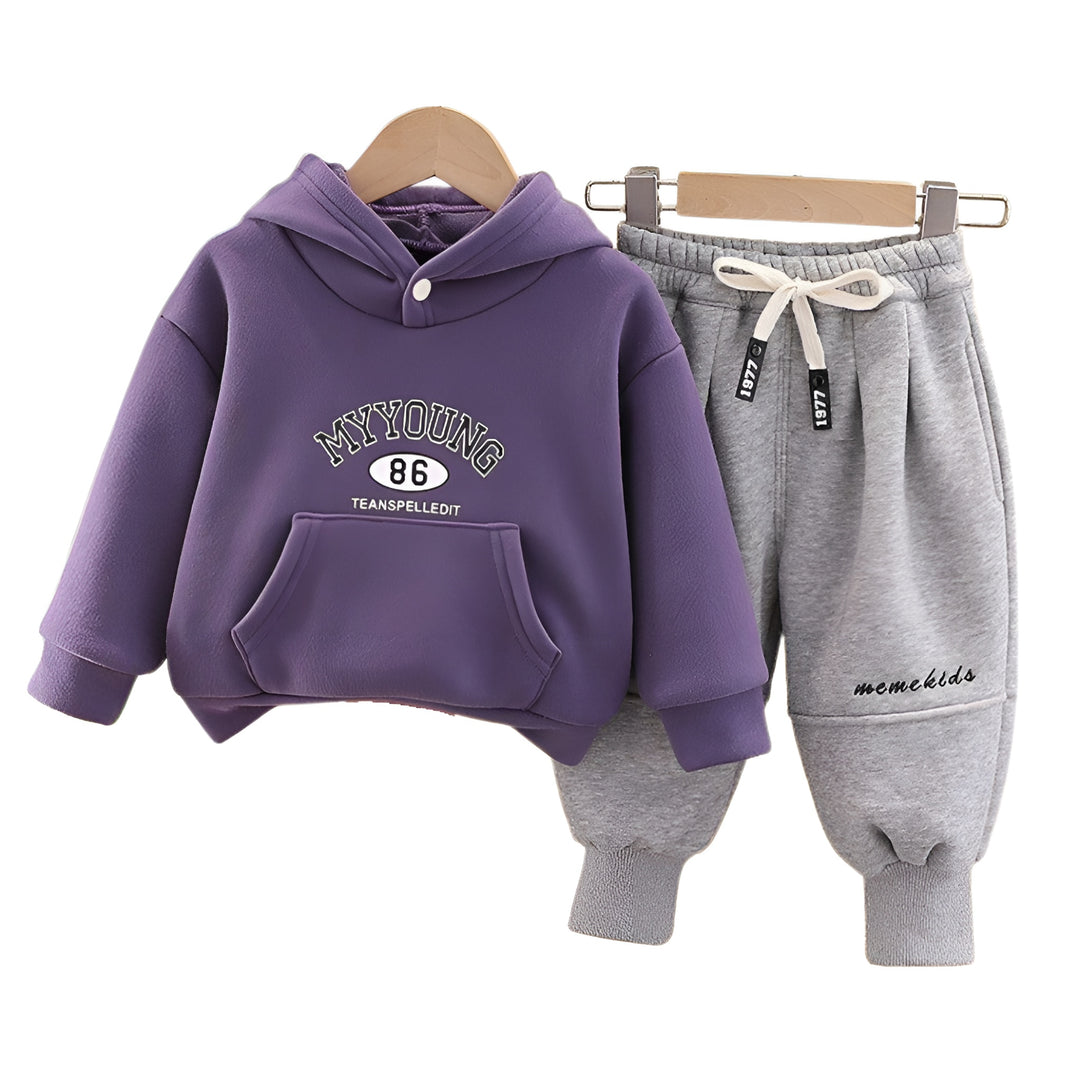 MYYOUNG FLEECE HOODIE TRACKSUIT