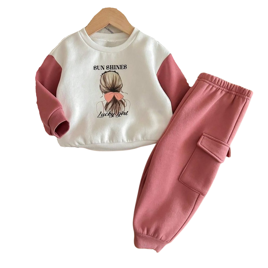 SUN SHINE FLEECE TRACKSUIT