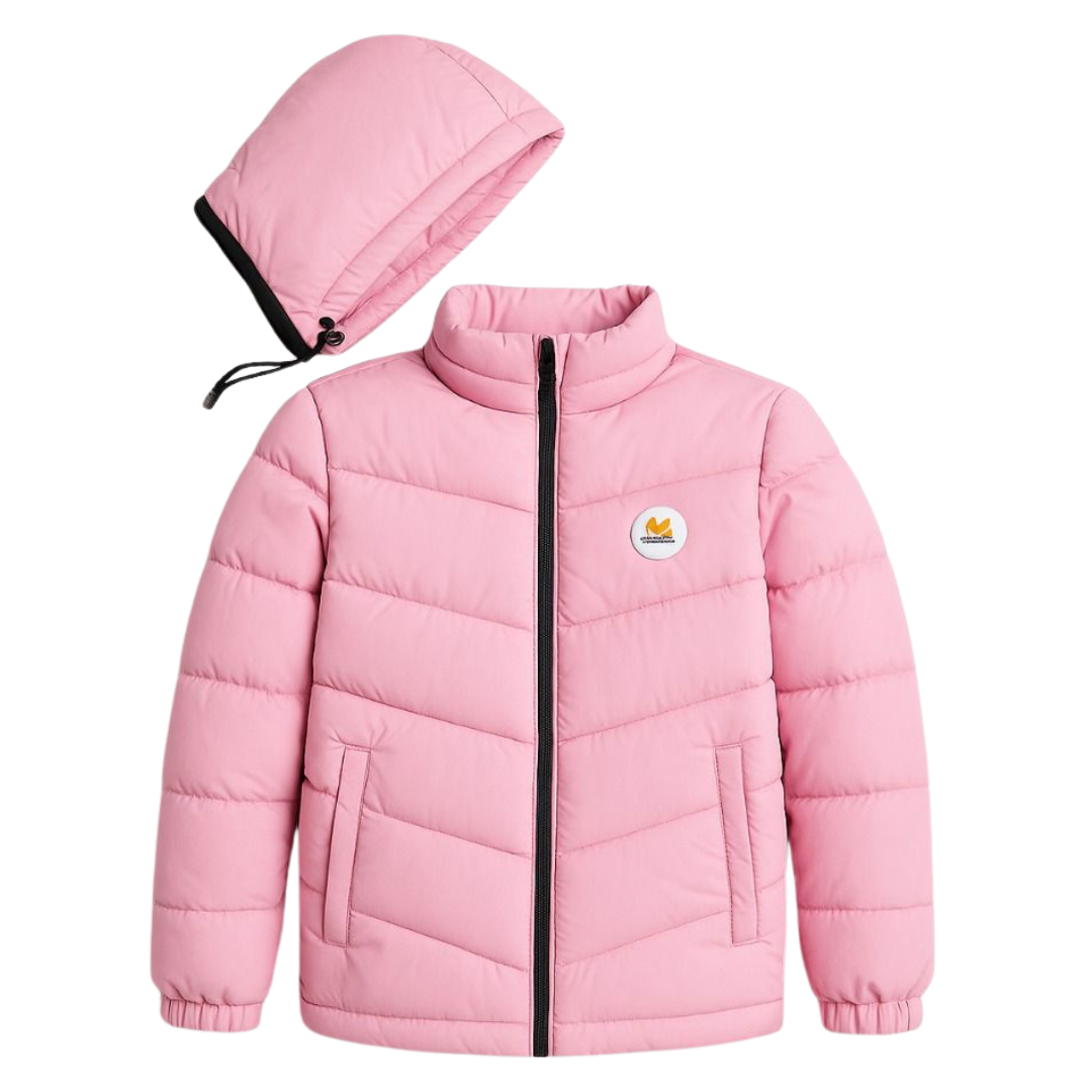 BABY PINK PUFFER JACKET
