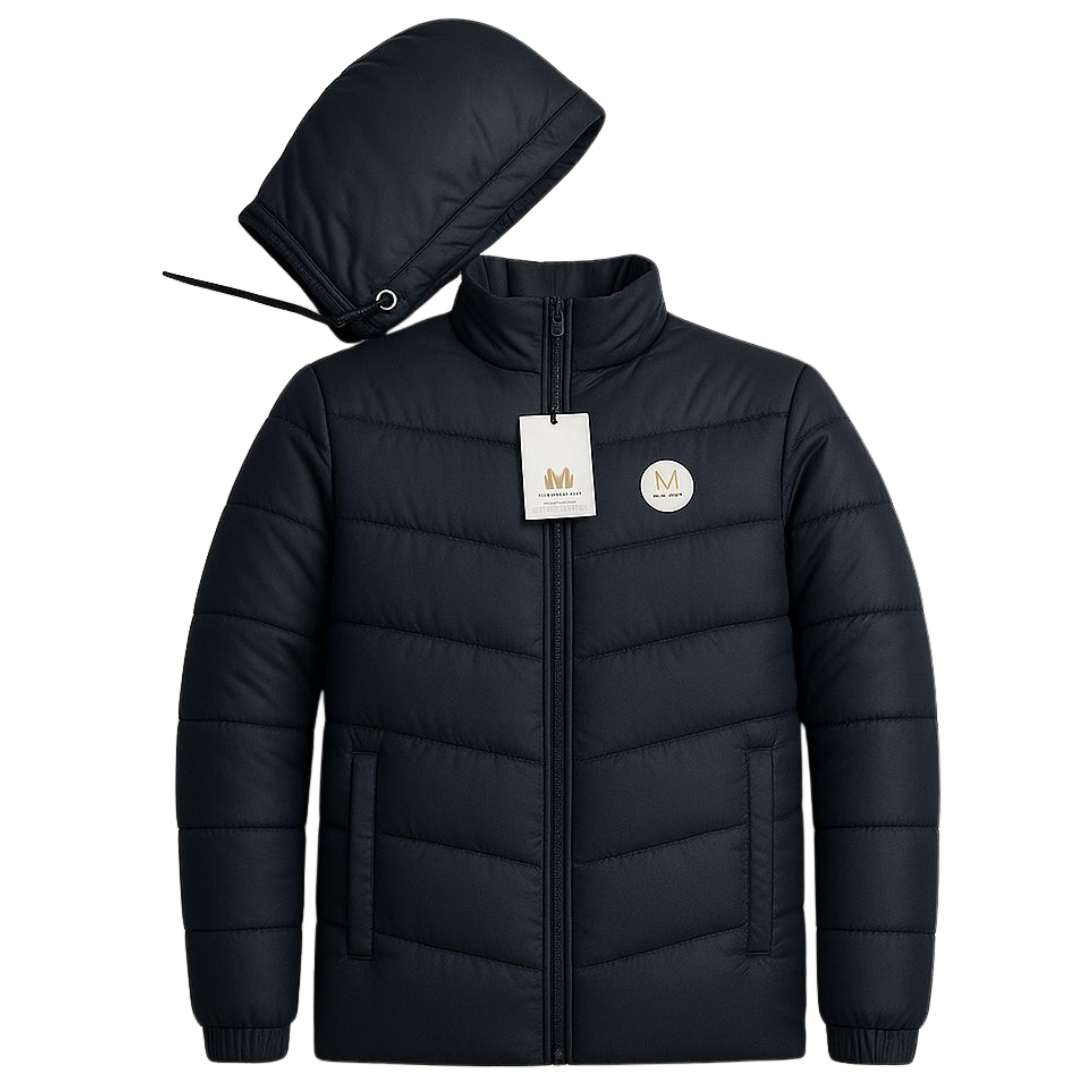BLACK PUFFER JACKET