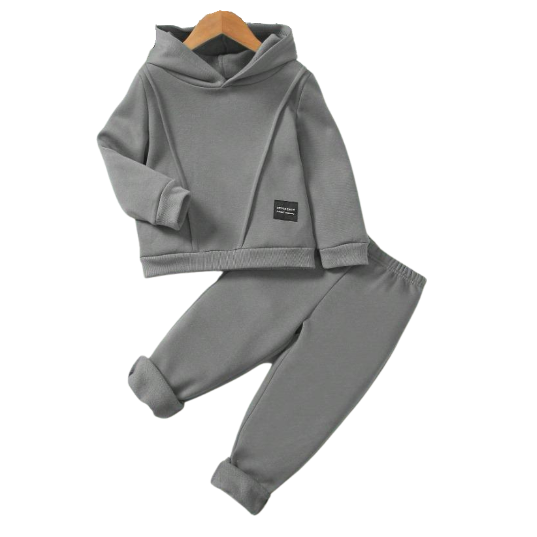 SLEEK GREYFLEECE HOODIE PAIR