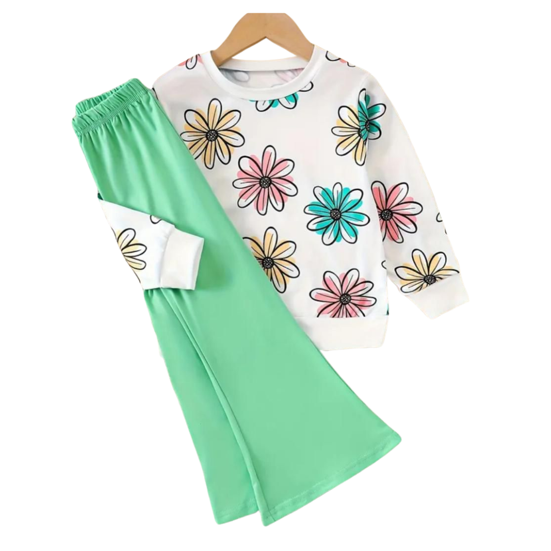 FLORAL WHIRL FLEECE TRACKSUIT