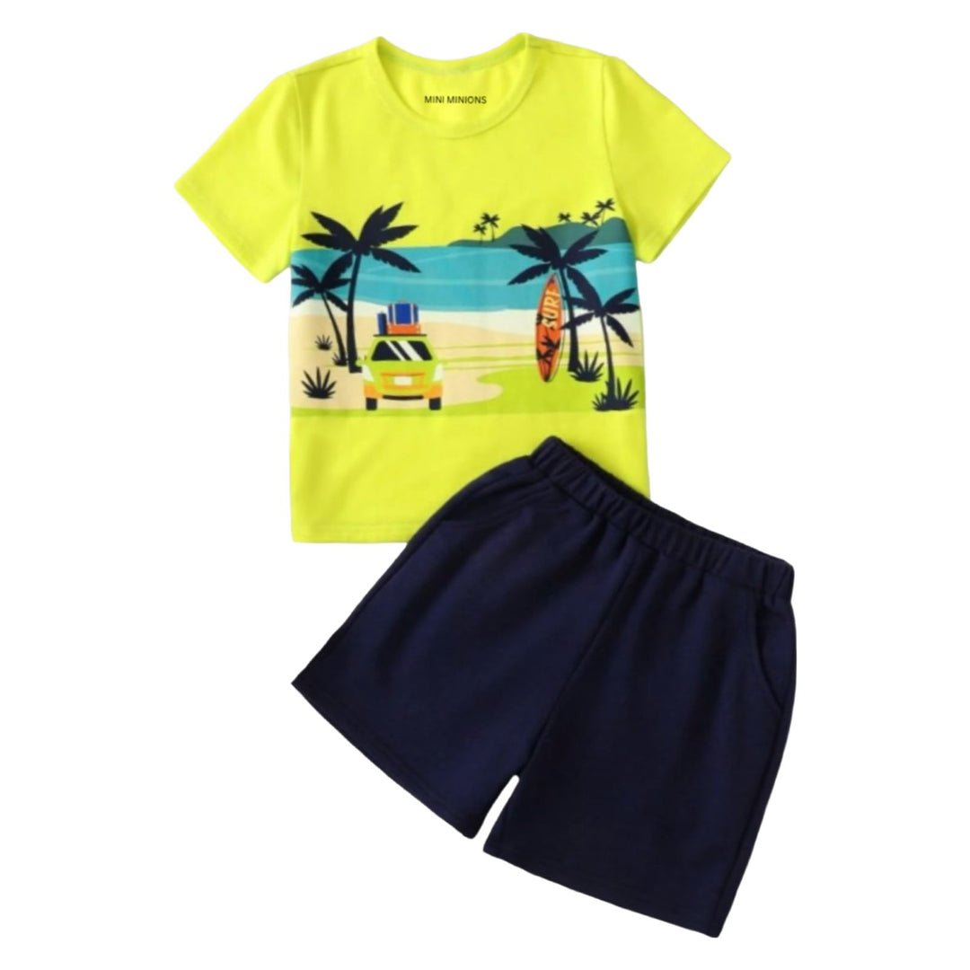 SOFT BEACH SHORT SET