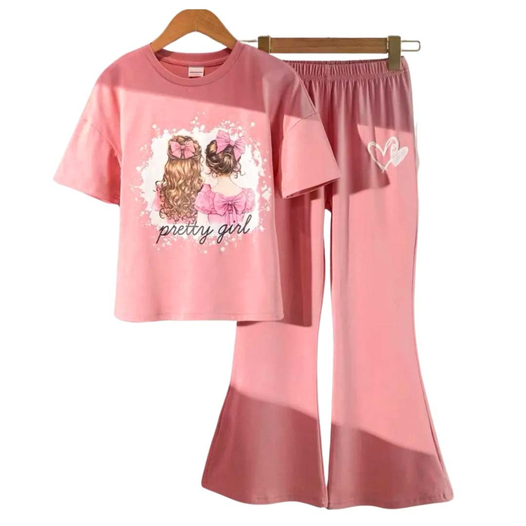 PRETTY GIRL FLAPPER TROUSER SET