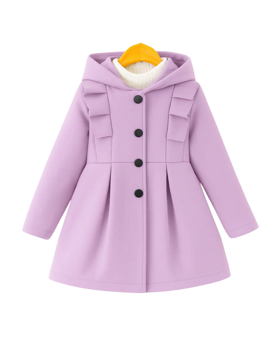 BABY PINK FLEECE COAT