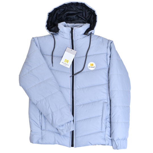 GREY PUFFER JACKET